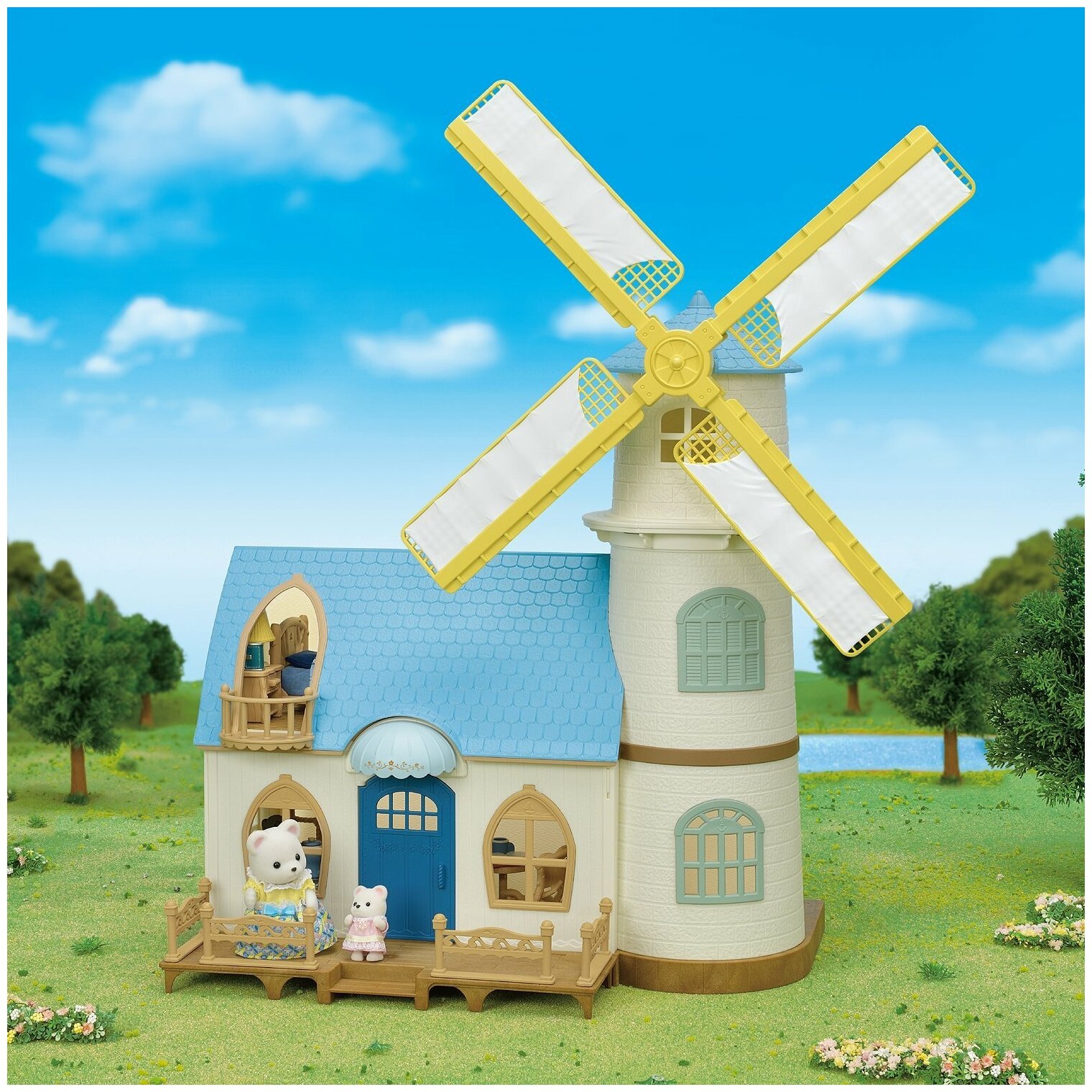 Игровой набор Sylvanian Families Ветряная мельница 5630 - фото №18