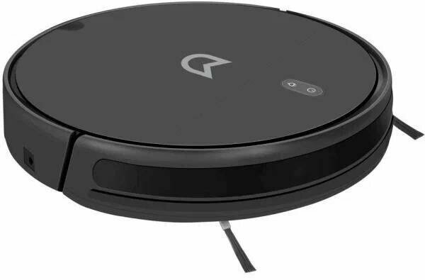 Робот-пылесос Irbis bean 0321, 2600 мач, 28 вт, черный. Robot vacuum Bean 0321, 2600 mAh, 28W, black. Incl.: charging stat, power adapter, remote, AAA batt. 2, nozzle & cloth for wet, water tank, dust collector, brushes 2, filter 4, cleaning brush