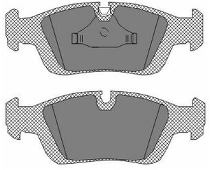 SCT SP 164 Тормозные колодки (комплект 4 шт.)