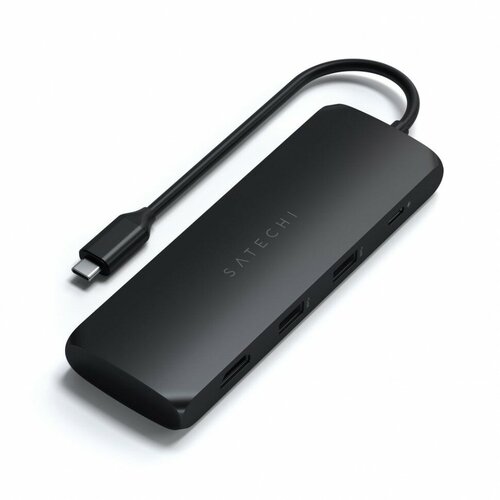 USB-хаб Satechi USB-C Hybrid Multiport Adapter черный ST-UCHSEK 772000₽