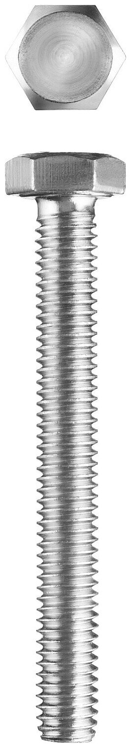 ЗУБР ГОСТ 7798-70 кл. пр. 5.8, M5 x 40 мм, болт оцинкованный, 5 кг (303080-05-040)