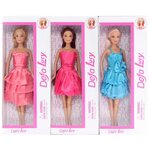Defa Toys Кукла Lucy цвет платья розовый - изображение