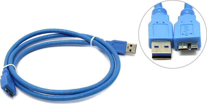 Кабель 5bites USB - microUSB (UC3002-010), 1 м, синий - фото №3
