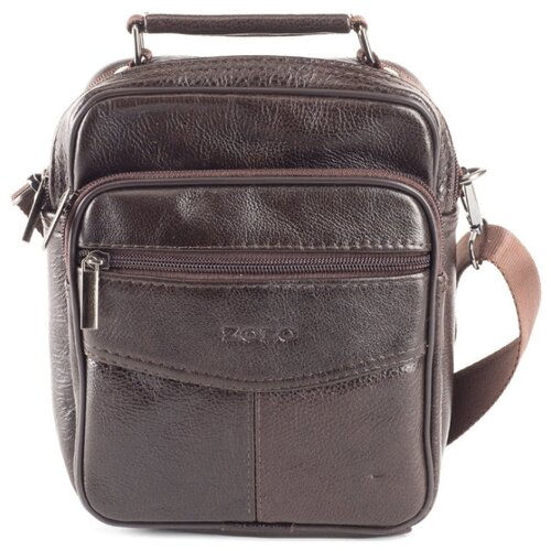 фото Сумка-планшет мужская xl zolo, 252-240 коричневая