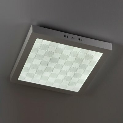 Настенно-потолочный светильник LED4U 311 18W квадрат - фотография № 6