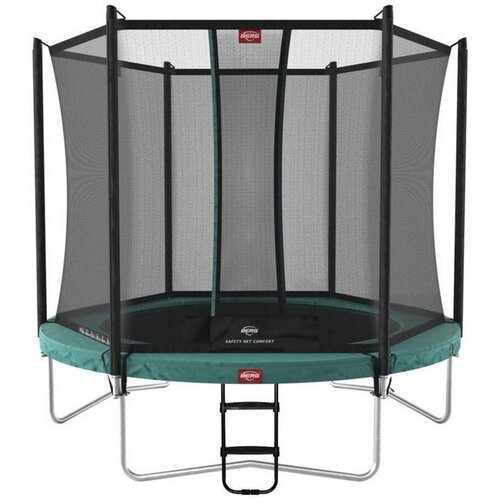 Батут Berg Ultim Favorit Regular с внутренней сеткой Safety Net Comfort 9 футов - 280 см (green)