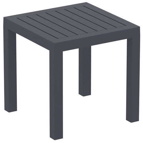 Уличный журнальный столик Siesta Contract Ocean Side Table, темно-серый