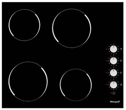 Электрическая варочная панель Weissgauff HV 640 BK