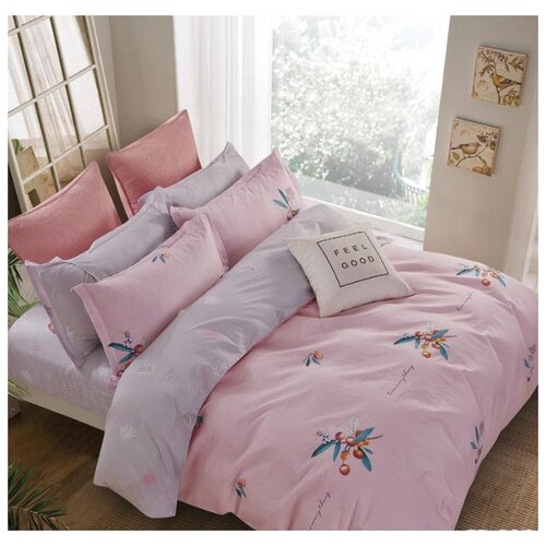 фото Постельное бельё "arlet", печатный сатин, арт: cd623; размер: семейный 4 наволочки