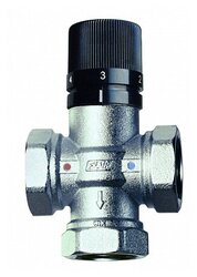Трехходовой смесительный клапан термостатический FAR TermoFAR 3950 12 муфтовый (ВР), Ду 15 (1/2"), Kvs 2.2