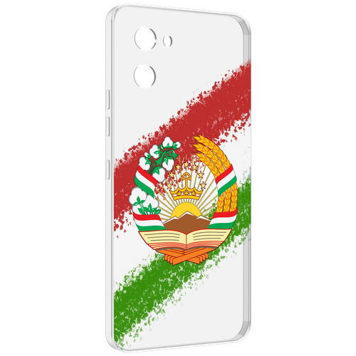 Чехол MyPads герб флаг Таджикистана для UMIDIGI G1 задняя-панель-накладка-бампер
