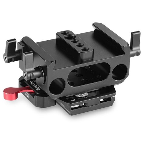 smallrig bmpcc 4k camera plate baseplate for blackmagic design pocket cinema camera 4k for manfrotto 501pl w 15mm rail rod Базовая платформа SmallRig DBM2266 (Manfrotto 501PL)