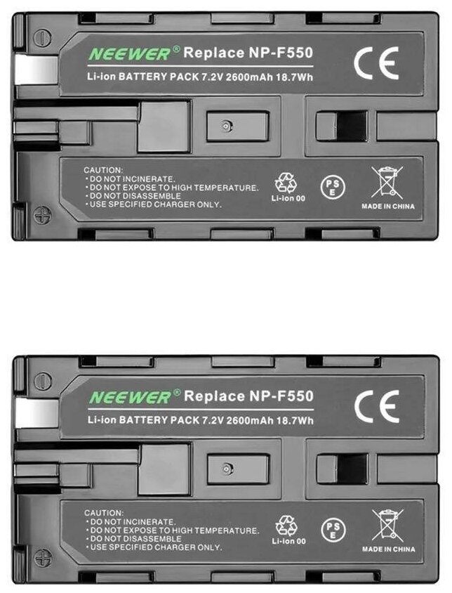 Аккумулятор универсальный для Видеосвета Видеокамеры, Палка F770/F750