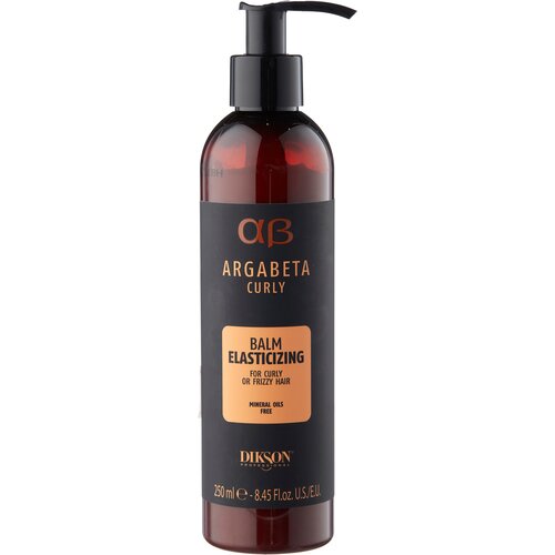 Dikson бальзам Argabeta CURLY Balsamo Elasticizing для вьющихся волос, 250 мл шампунь dikson argabeta lux line argabeta curly shampoo elasticizing шампунь для вьющихся волос 500 мл