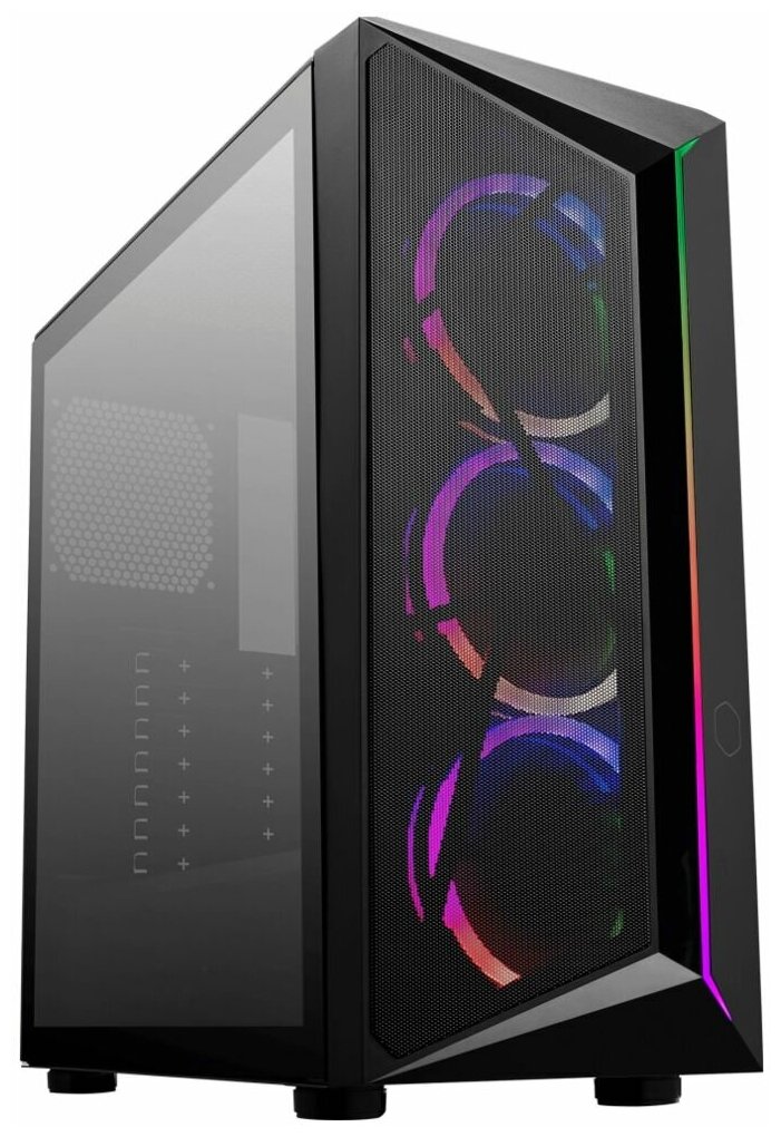 Корпус Cooler Master CMP 510 ARGB Edition CP510-KGNN-S00 CMP510 ARGB Edition, 3 x 120mm ARGB Fan, ATX CP510-KGNN-S00 CMP510 ARGB Edition, 3 x 120mm ARGB Fan, ATX