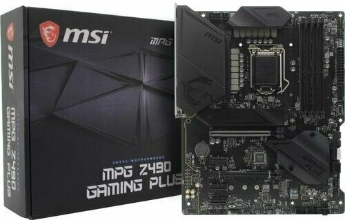 Материнская плата MSI MPG Z490 GAMING PLUS