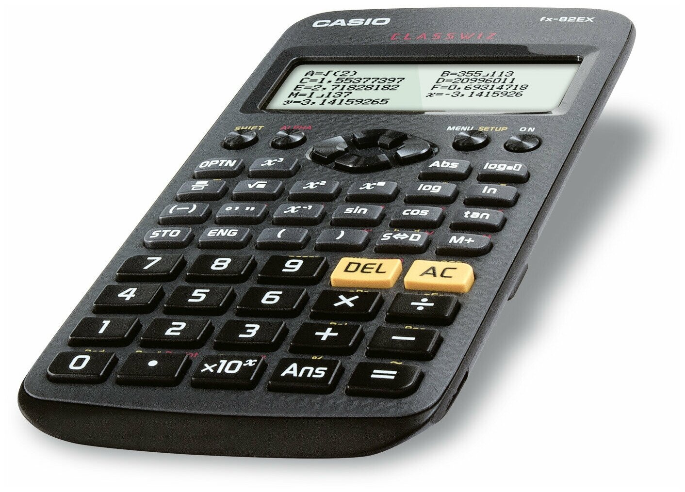 Калькулятор инженерный для ЕГЭ CASIO FX-82EX (166х77) 274 функции батарея сертифицирован для ЕГЭ