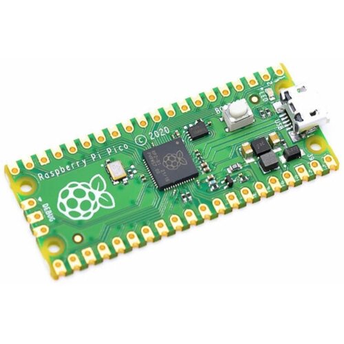 Плата Raspberry Pi Pico продвинутый набор raspberry pi pico w обучающий 224 детали 112 уроков