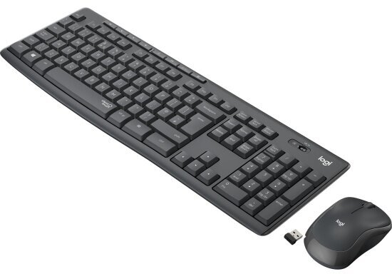 Комплект: клавиатура+мышь Logitech MK295 Silent Wireless Combo (920-009807)