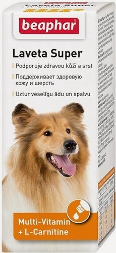 Изображение товара Beaphar Laveta Super кормовая добавка для собак 50 мл.