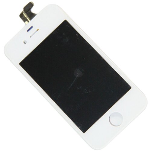 Дисплей для iPhone 4s модуль в сборе с тачскрином <белый>