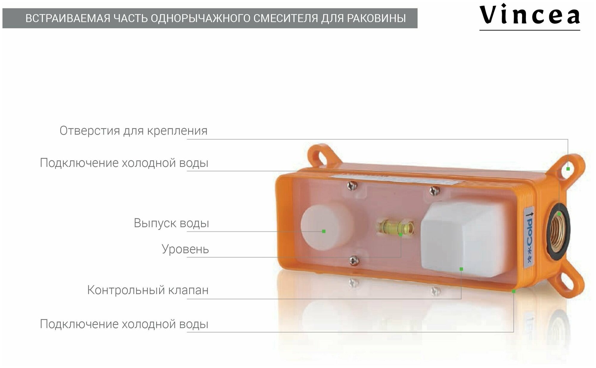 Смеситель для раковины Next VBFW-1N1MB встраиваемый однорычажный, черный - фотография № 4