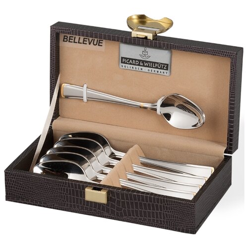 фото Набор чайных ложек solingen, 6 предметов, модель "bellevue" picard & wielputz