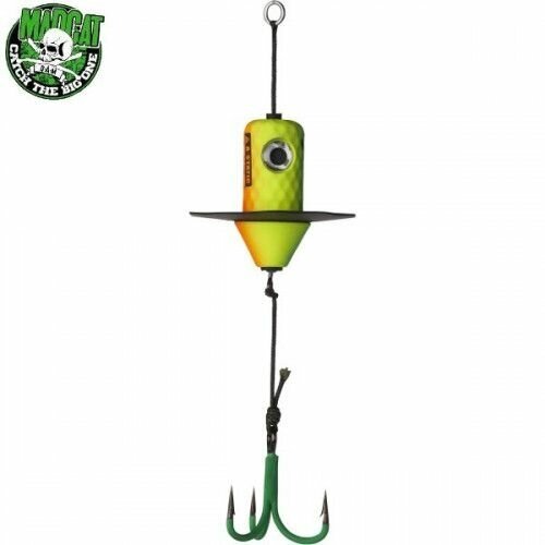 фото Приманка madcat a-static silent teaser treble hook 100gr - firetiger uv