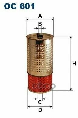 Фильтр Масляный Mb M617 Filtron арт. OC 601