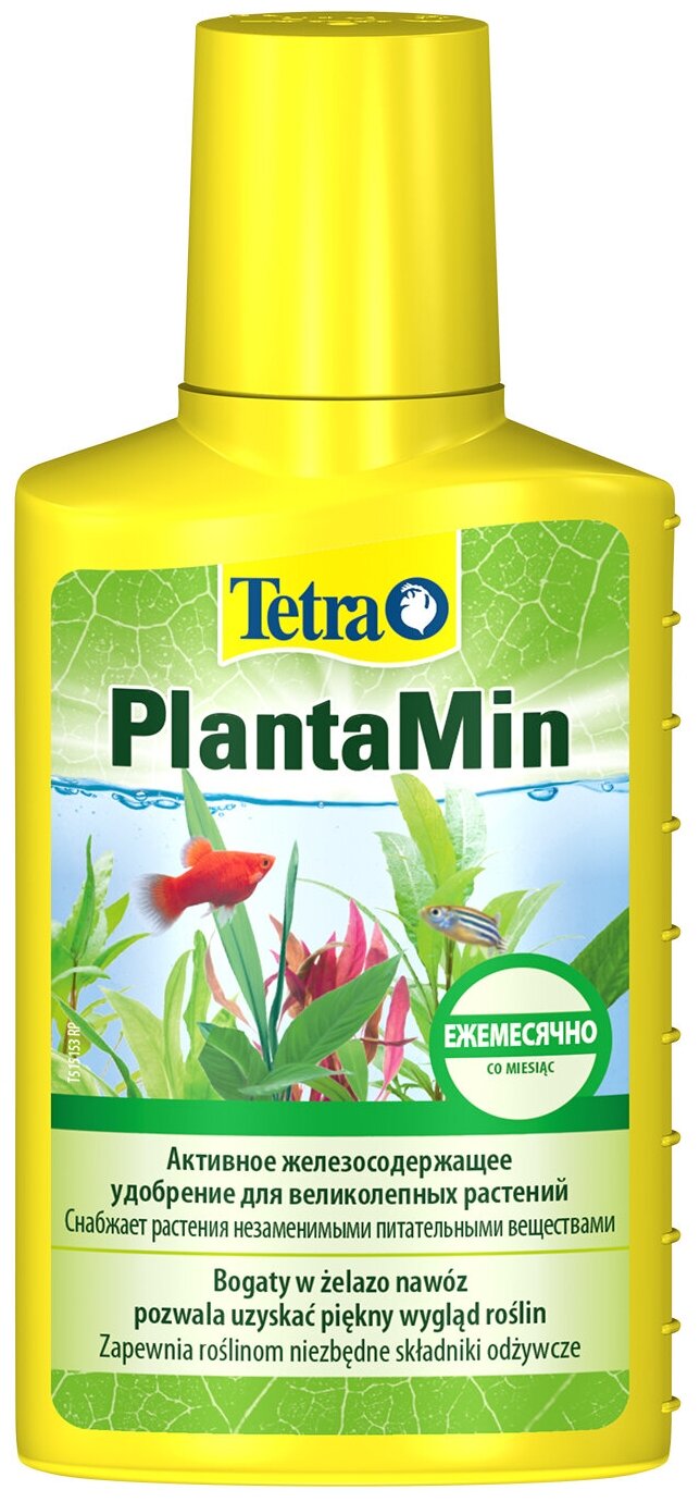 Жидкое удобрение Tetra Tetra PlantaMin 100 мл, железосодержащее, для пышного роста аквариумных растений