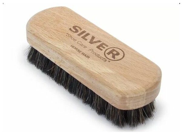 Щетка для обуви Silver Horse Hair Brush бежевый - фотография № 6