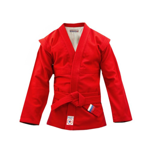 Куртка-кимоно Крепыш Я, размер 40, красный