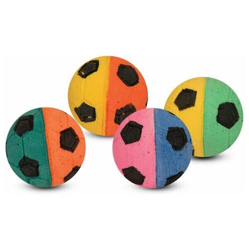 Triol 01Т Мяч футбольный одноцветный (туба 60 штук), 2 штуки triol мяч футбольный для кошек 4см 680nt