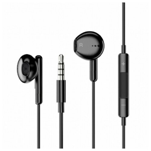 Наушники внутриканальные Mietubl MTB-L04 микрофон кнопка ответа регулятор громкости кабель Jack 35mm 12м цвет чёрный 81000₽