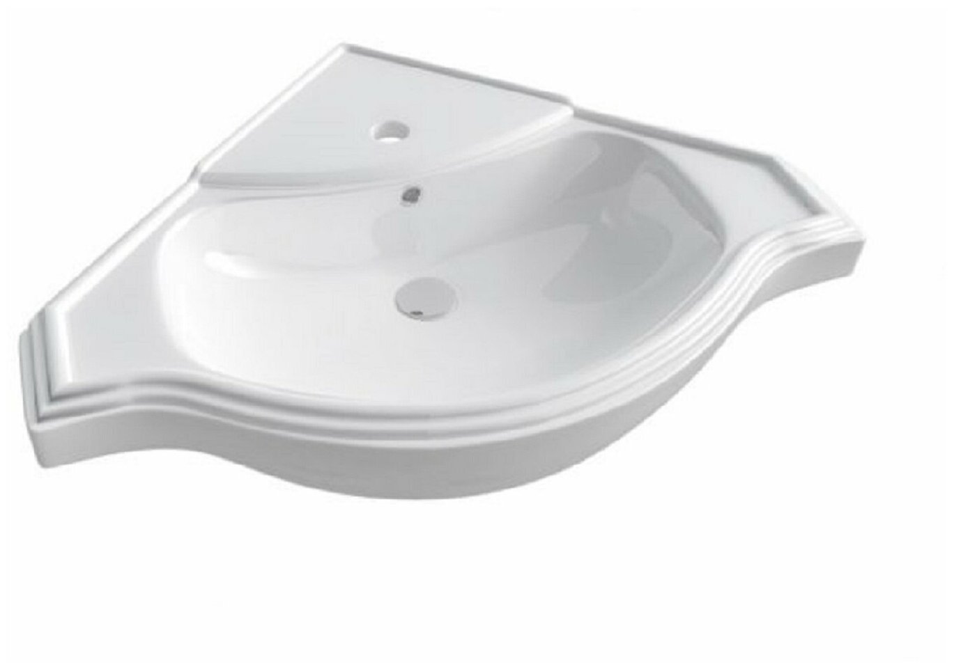 Раковина для ванной "Классик" /угловой/ для тумбы Runo "Классик 65" — купить в интернет-магазине по низкой цене на Яндекс Маркете