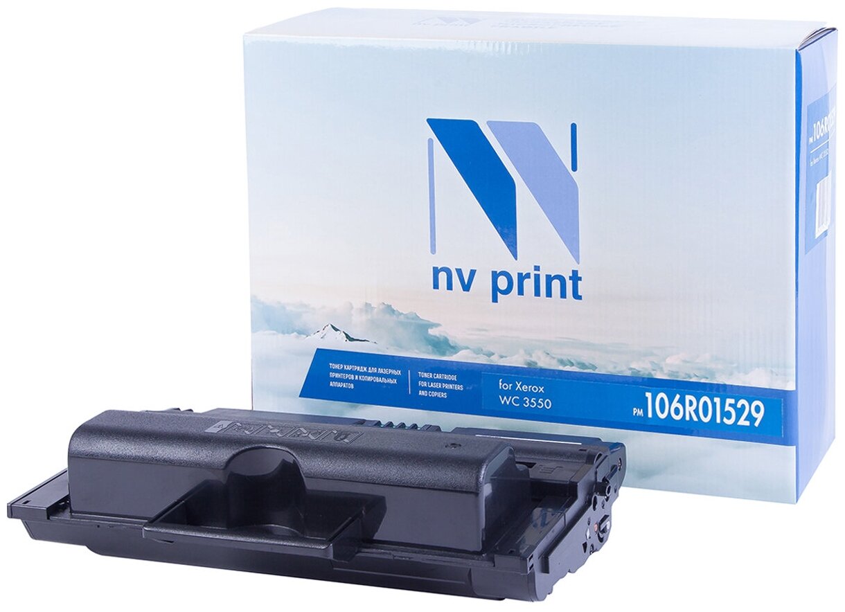 Лазерный картридж NV Print NV-106R01529 для Xerox WorkCentre 3550 (совместимый, чёрный, 5000 стр.)