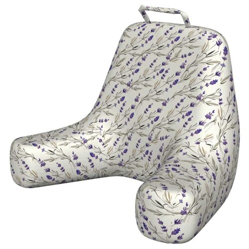 фото Кресло подушка для чтения ambesonne "цветы на ветру", 60x120 см