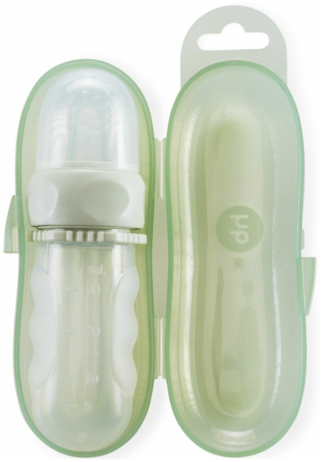 Ниблер-дозатор светло-зеленый Happy Baby/Хэппи Беби Zenith Infant Product - фото №15
