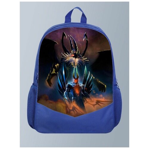 фото Голубой рюкзак с принтом игра дота dota, moba - 160 brutbag