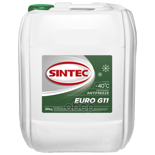 Антифриз Sintec Euro-40 (20л) SINTEC арт. 800521