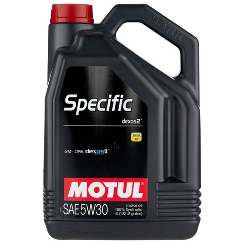 фото Моторное масло motul specific dexos2 5w30 5 л