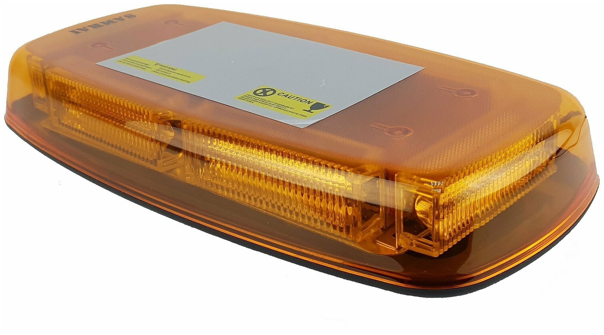 Проблесковая балка оранжевая светодиодная четырехсторонняя Samrai мини SR-MB10Y/ питание от прикуривателя 12-24в Samrai Lights