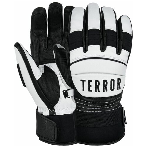 Перчатки TERROR RACE Gloves, размер M, белый