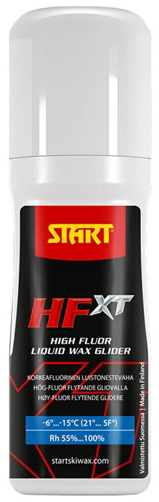 Парафин жидкий Start HFXT liquid wax glider BLUE -6/-15 80мл