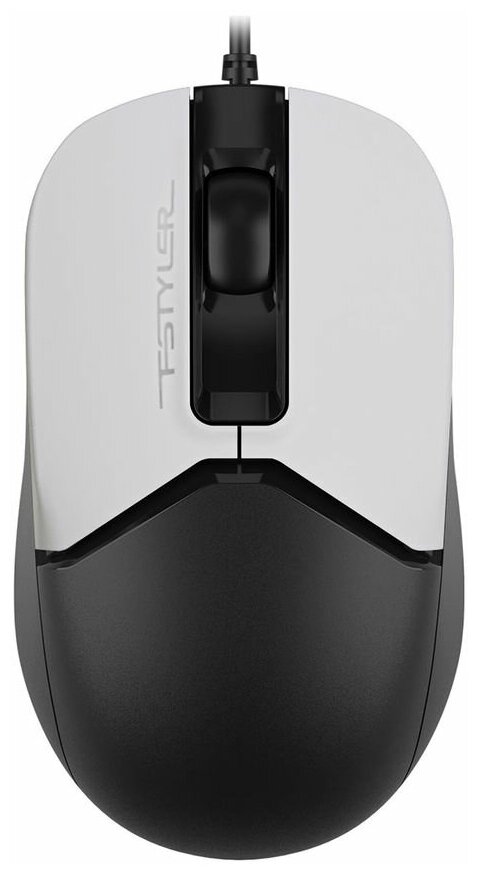 Мышь A4TECH Fstyler FM12, оптическая, проводная, USB, белый [fm12 white] - фото №10