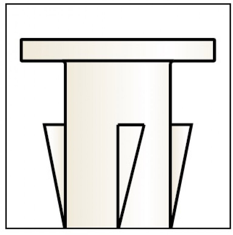 фасадный дюбель с шурупом шест.гол. с шлицем torx пресйба 10x120 (4 штуки)-пакет tecfi - фото №13