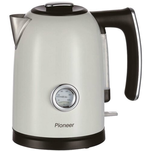 чайник pioneer ke560m white 1 7л нерж контроллер strix датчик температуры Чайник Pioneer KE560M White