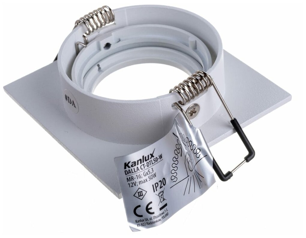 Точечный светильник Kanlux DALLA CT-DTL50-W - фото №6