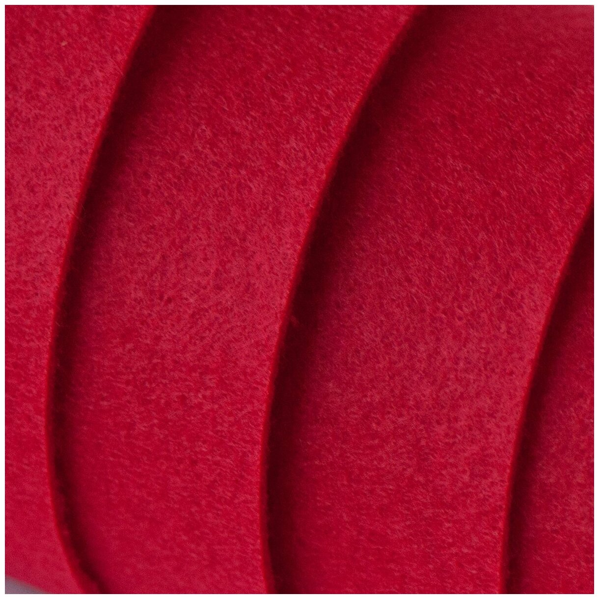 Фетр корейский жесткий листовой 33x110 см толщина 1,2 мм, цвет темно-красный 912 / для творчества рукоделия