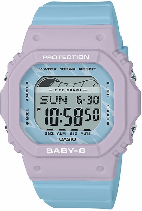 Наручные часы CASIO Baby-G 79942, серый, голубой